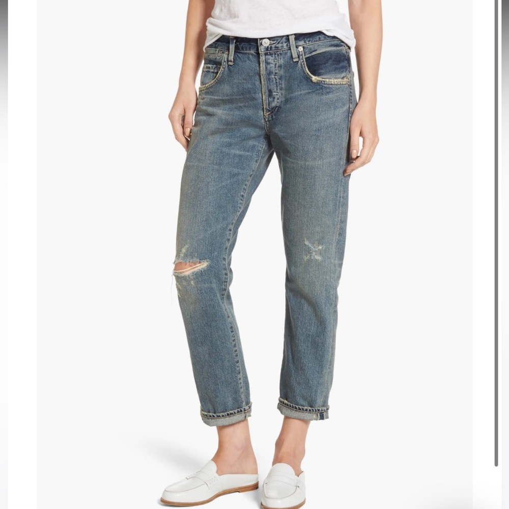 Citizens of Humanity Emerson Slim Fit Boyfriend Jeans Size 24
